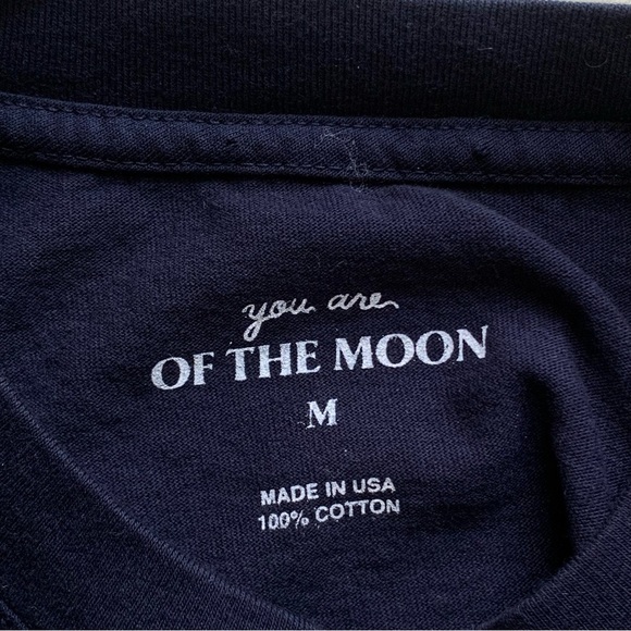 Super Mom T Shirt Navy Blue Sz Medium Short Sleeve Crew Neck Cotton Casual USA - Picture 6 of 7